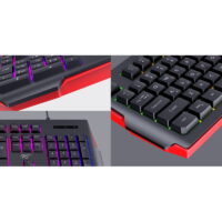 Clavier Gaming Filaire Havit RGB Rétroéclaire – Noir – KB866L Tunisie