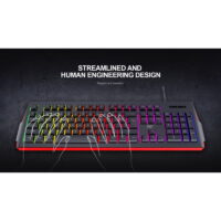 Clavier Gaming Filaire Havit RGB Rétroéclaire – Noir – KB866L Tunisie