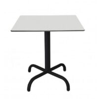 Table Bistrot 70×70 Cm Compact Socle Peinture Sotufab – Blanc – TBIS104 Tunisie