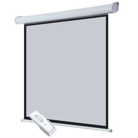 Écran De Projection Mural Électrique Avec Télécommande 243 x 183 cm – ECRME-PR-03 Tunisie