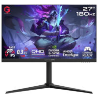 Ecran Gaming Gameon Dominator Series 27 » QHD 180Hz Fast IPS – Blanc – GOAD27QHD180IPS Tunisie
