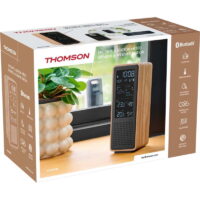 Enceinte & Station météo Thomson – Bois & Noir – WS102TBK Tunisie