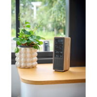Enceinte & Station météo Thomson – Bois & Noir – WS102TBK Tunisie