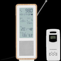 Enceinte & Station météo Thomson – Bois & Blanc – WS102TWH Tunisie