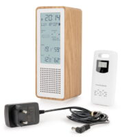Enceinte & Station météo Thomson – Bois & Blanc – WS102TWH Tunisie