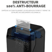 Destructeur De Documents Fellowes LX-210 – Noir – FEL-DEST36 Tunisie
