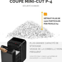Destructeur De Documents Fellowes LX-210 – Noir – FEL-DEST36 Tunisie