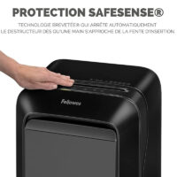 Destructeur De Documents Fellowes LX-210 – Noir – FEL-DEST36 Tunisie