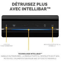 Destructeur De Documents Fellowes LX-210 – Noir – FEL-DEST36 Tunisie