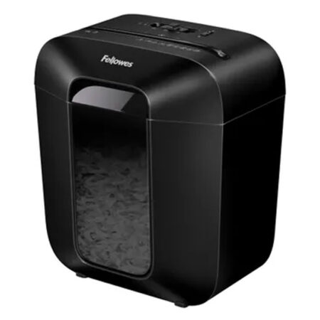 Destructeur de Documents Fellowes LX-50 Coupe Croisée – Noir – FEL-DEST37 Tunisie