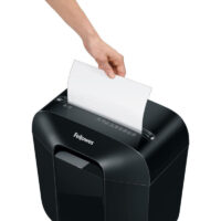 Destructeur de Documents Fellowes LX-50 Coupe Croisée – Noir – FEL-DEST37 Tunisie