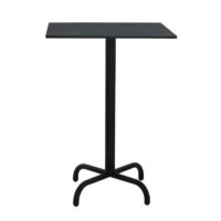 Table Haute 70×70 Cm Compact Socle Métallique Sotufab – Maracaibo – TPIZ049 Tunisie