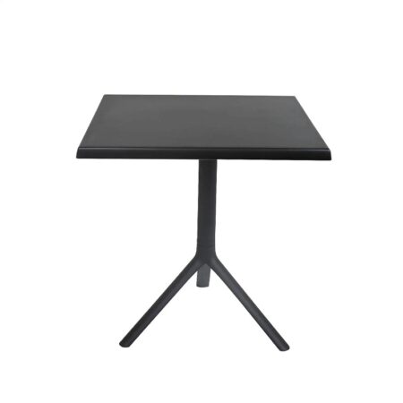 Table Bistrot Noa 3 Pieds 60×60 Cm Werzalit Socle Peinture Noir Sotufab – Noir – TBIS145NR Tunisie