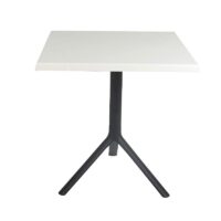 Table Bistrot Noa 3 Pieds 70×70 Cm Werzalit Socle Peinture Noir Sotufab – Blanc Jour – TBIS144NR Tunisie
