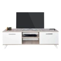 Table Tv Sotufab Joy – Siroko & Blanc – TV081SI/BC Tunisie