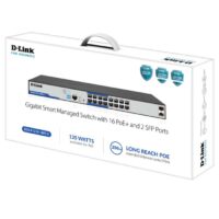 Switch D-link Dgs-f1210-18ps-e Poe+ Géré Intelligent Gigabit Avec 16 Ports Poe – Noir -DGS-F1210-18PS-E Tunisie