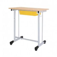 Table Étudiant C30 Top Stratifié Sotufab – Blanc – TE35 Tunisie