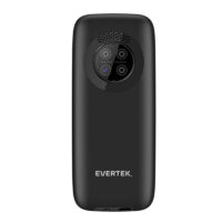 Téléphone Portable Evertek Ex18 – Noir – EVERTEK-EX18-BK Tunisie