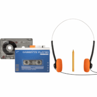 Rewind EPOK + Baladeur cassette sur batterie rechargeable Bluetooth -Bleu – BTTAPEBL Tunisie