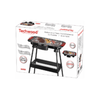 Barbecue Électrique Sur Pieds ou de Table Techwood TBQ-825P Noir Tunisie