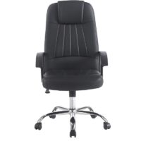 Chaise Direction Bomba Hd Noir – Base Chrome Tunisie