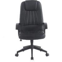 Chaise Directeur Airline Avec Accoudoir Base Noir -Noir Tunisie