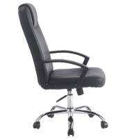 Chaise Direction Bomba Hd Noir – Base Chrome Tunisie