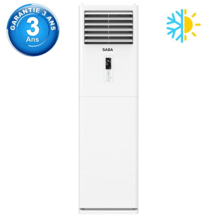 Climatiseur Armoire Saba CFH-48LA 48000 BTU Chaud & Froid Blanc Tunisie