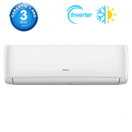 Climatiseur Focus Tropicalisé 12000 BTU Chaud Froid Inverter Blanc Tunisie