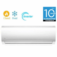 Climatiseur Midea 18000 BTU Chaud & Froid Inverter Tropicalisé MSAF-18HRDN1 Blanc Tunisie