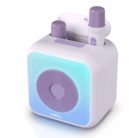 Enceinte Bigben Karaoke avec 2 micros sans fil – Violet – PARTYBTKML Tunisie