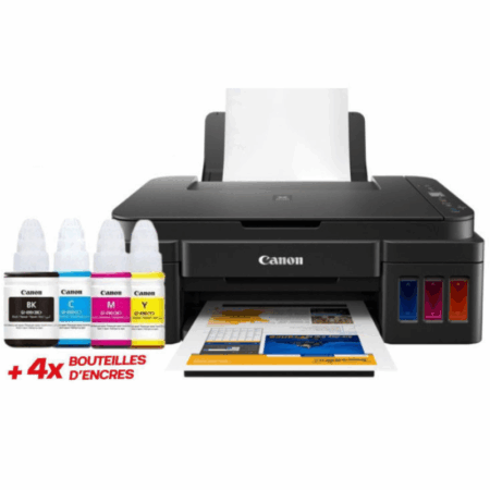 Imprimante Jet D&rsquo;encre Canon Pixma G-2410 Multifonction 3en1 Couleur – Noir Tunisie
