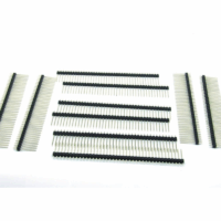 Lot de 10 pièces Barrette Sécable Trou Rond 40 Pins Mâle 2,54 mm Tunisie