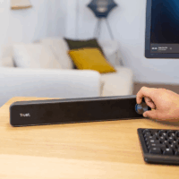 Barre De Son Pour Pc Trust Arys 12W – Noir – 22946 Tunisie