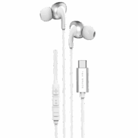 Écouteur Filaire TEN SPACE TS-H17 Blanc – TS-H17 Tunisie