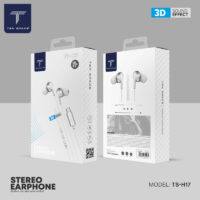 Écouteur Filaire TEN SPACE TS-H17 Blanc – TS-H17 Tunisie