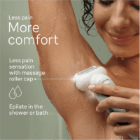 Épilateur Braun Silk-Epil 9 Wet & Dry SES9-041 Blanc & Silver Tunisie