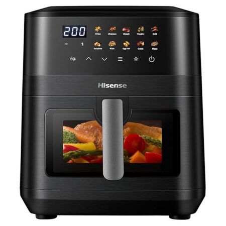 Friteuse à Air Sans Huile Hisense H08AFBK1S4 8L Noir Tunisie