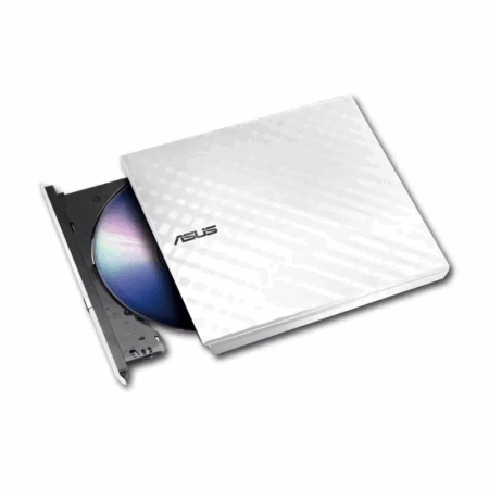 Graveur DVD Slim externe Asus 8D2S+U LITE Blanc –  90-DQ0436-UA221KZ Tunisie