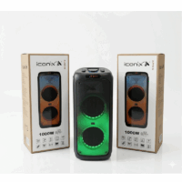 Haut Parleur Bluetooth Iconix Noir – Alpha10 Tunisie