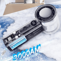 Mini Ventilateur Puissante Avec Regulation de Vitesse – Noir -FAN-X05 Tunisie