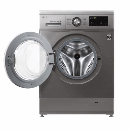 Machine à Laver LG Frontale 7KG Inverter FH2J3QDNG5P Silver Tunisie