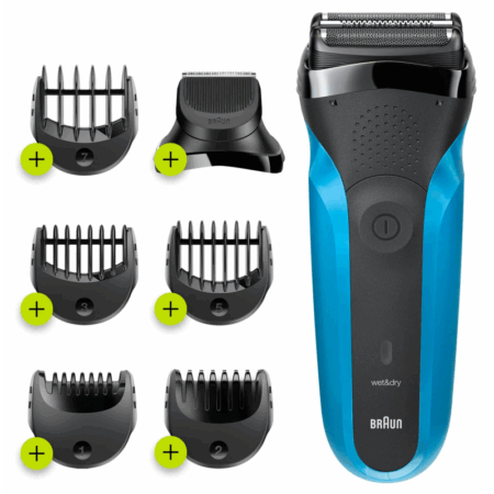 Rasoir Rechargeable Braun Séries 3 Shave & Style 310BT Wet & Dry Tunisie