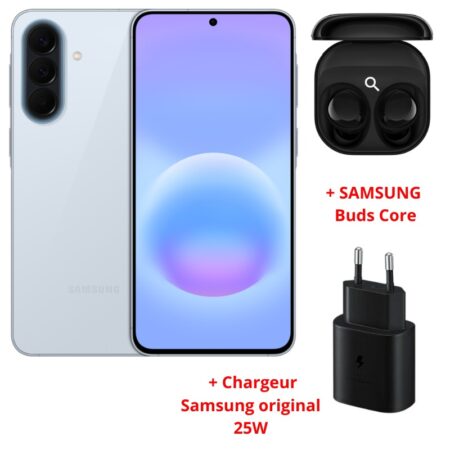 Smartphone Samsung Galaxy A57 5G 8Go 256Go – Bleu Tunisie