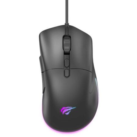 Souris Optique Filaire Gamer HAVIT MS954 Backlit RGB Noir – HV-MS954 Tunisie