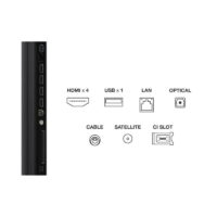 Téléviseur TCL 75C6K QLED Mini LED 4K Smart Google TV Noir Tunisie