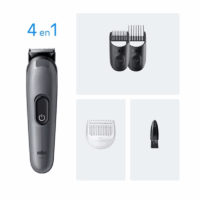 Tondeuse Multifonction Rechargeable 4 en 1 Braun AIO3500 Gris Tunisie
