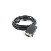 Adaptateur GEMBIRD HDMI Male vers VGA Femelle 1,8M Avec Audio – Noir – A-HDMI-VGA-03-6 Tunisie