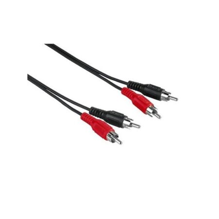 Câble Audio Hama 2Rca Mâle/Mâle 2m – 0030457 Tunisie
