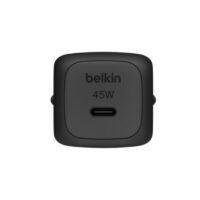 Chargeur Rapide Secteur Belkin USB-C 45w – Noir -WCA013kqBK Tunisie